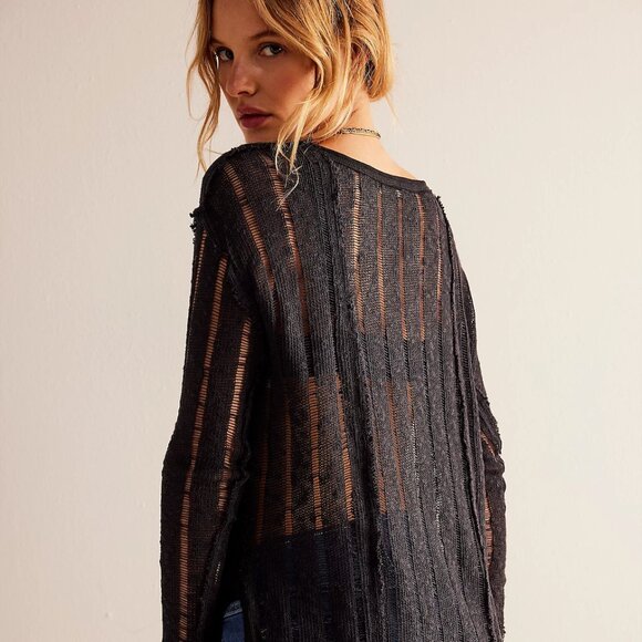 NWOT We The Free Sandy Tee Sweater - Picture 2 of 7